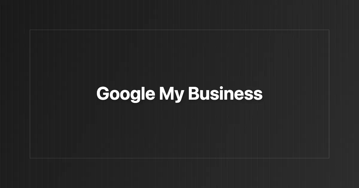 Google My Business Guide