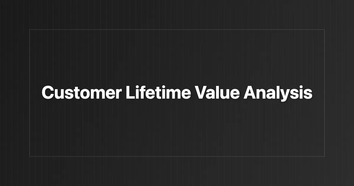 Customer Lifetime Value Calculator Guide